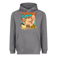 Storm mama hen with sunflowers Heavyweight Hoodie - texasbilliewilder
