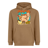 Toasted Coconut mama hen with sunflowers Heavyweight Hoodie - texasbilliewilder