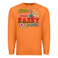 Carrot little miss sassy pants Premium Sweatshirt - texasbilliewilder
