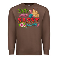 Chestnut little miss sassy pants Premium Sweatshirt - texasbilliewilder