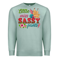 Seafoam little miss sassy pants Premium Sweatshirt - texasbilliewilder