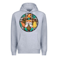 Fall Gnomes Round Earrings 1 Premium Hoodie | Teevron