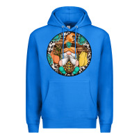 True Royal fall gnomes round earrings 1 Premium Hoodie - Artiststas
