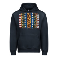 Navy usa army pattern brushstroke Urban Hoodie - Artiststas