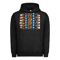 Pigment Black usa army pattern brushstroke Urban Hoodie - Artiststas