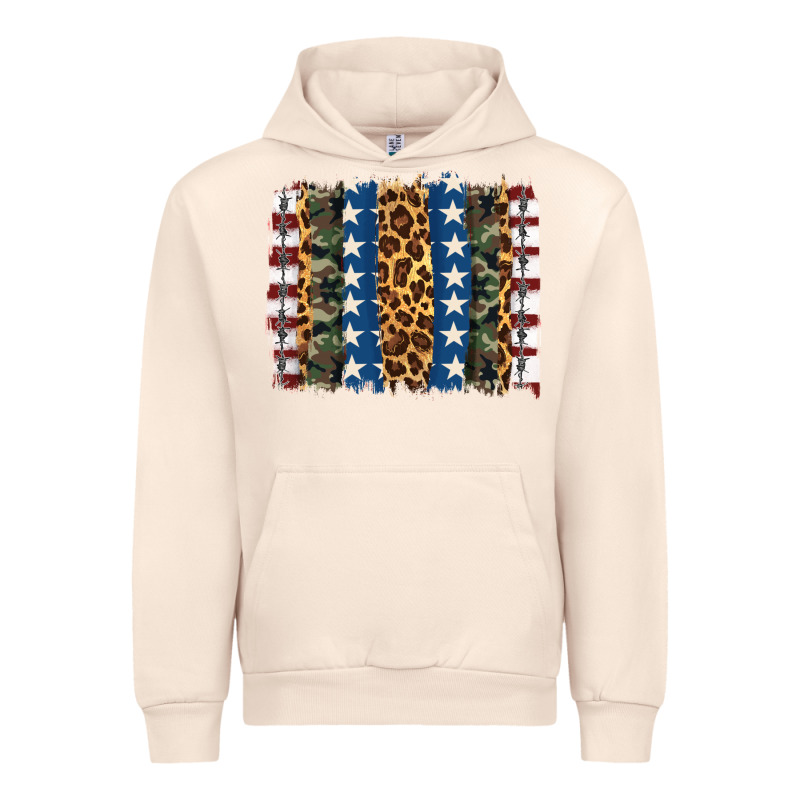 Usa Army Pattern Brushstroke Urban Hoodie by Artiststas | Teevron