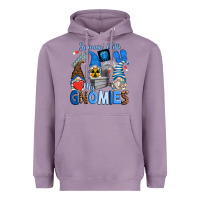Lavender scannin' with my gnomies Heavyweight Hoodie - Zillion Design Studio