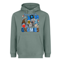 Sage scannin' with my gnomies Heavyweight Hoodie - Zillion Design Studio