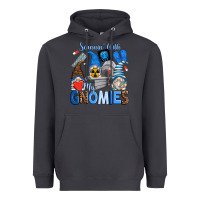 Smoke scannin' with my gnomies Heavyweight Hoodie - Zillion Design Studio