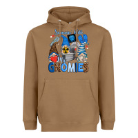 Toasted Coconut scannin' with my gnomies Heavyweight Hoodie - Zillion Design Studio