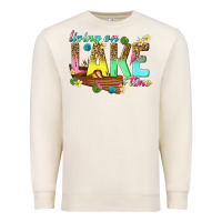 Sandshell living on lake time Premium Sweatshirt - texasbilliewilder