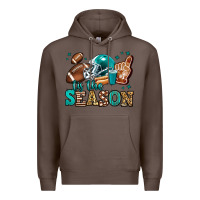 Coffee tis the season american football Premium Hoodie - Jasminsmagicworld