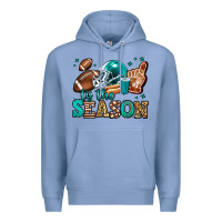 Colony Blue tis the season american football Premium Hoodie - Jasminsmagicworld