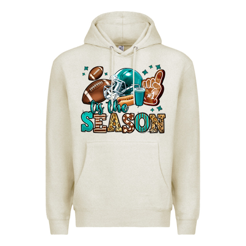 Tis The Season American Football Premium Hoodie by Jasminsmagicworld | Teevron