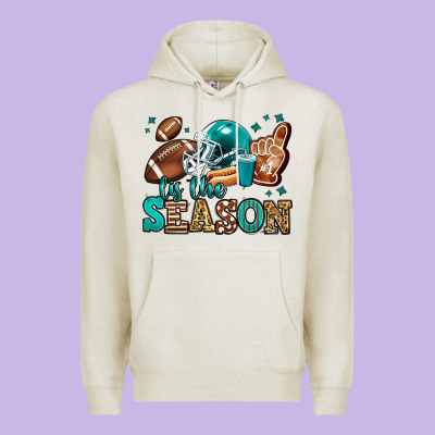 Tis The Season American Football Premium Hoodie Designed By Jasminsmagicworld