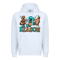White tis the season american football Premium Hoodie - Jasminsmagicworld