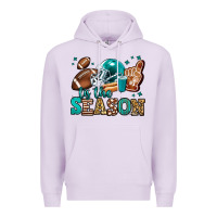 Lilac tis the season american football Premium Hoodie - Jasminsmagicworld