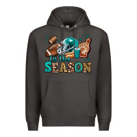 Smoke tis the season american football Premium Hoodie - Jasminsmagicworld
