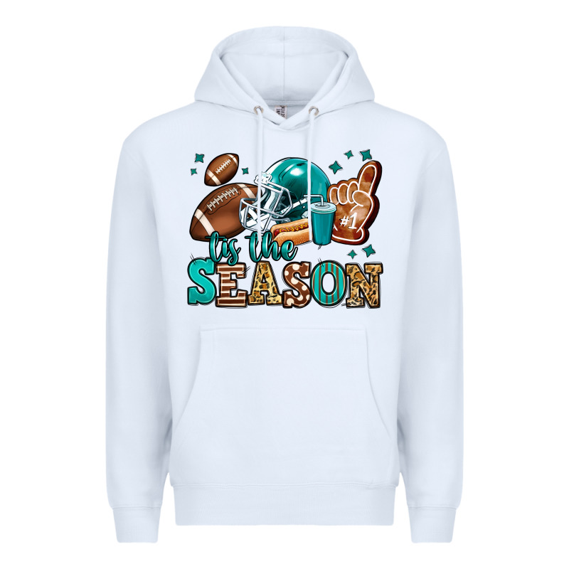 Tis The Season American Football Premium Hoodie by Jasminsmagicworld | Teevron