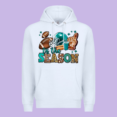 Tis The Season American Football Premium Hoodie Designed By Jasminsmagicworld