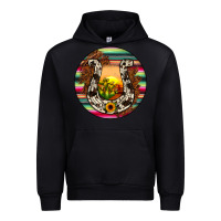 Black horseshoe circle Urban Hoodie - JahusDesignShop
