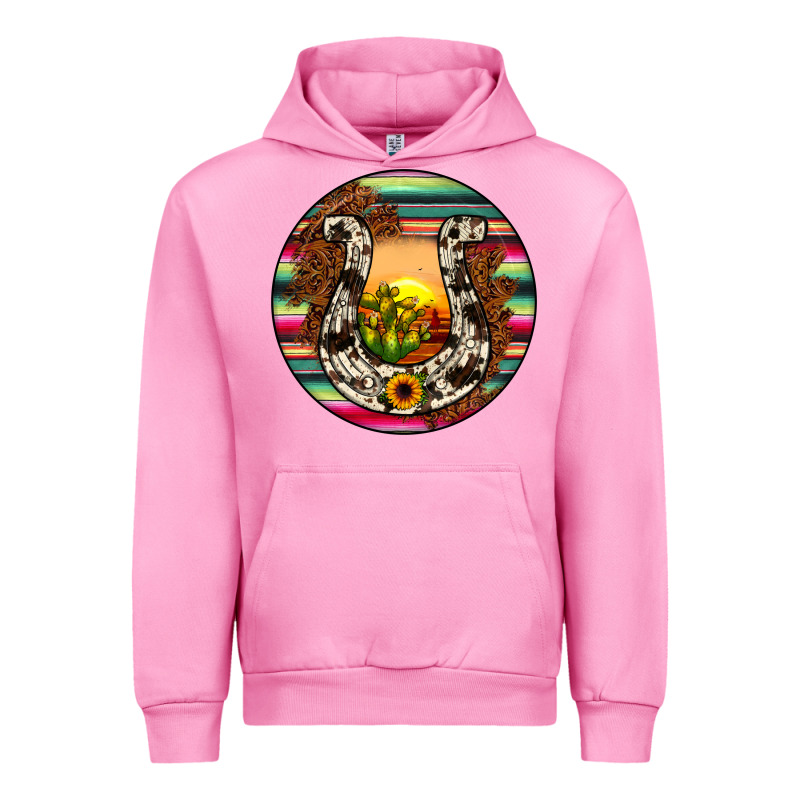 Horseshoe Circle Urban Hoodie by JahusDesignShop | Teevron