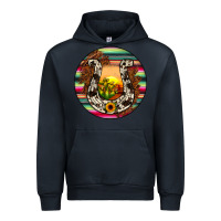Navy horseshoe circle Urban Hoodie - JahusDesignShop