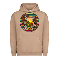 Pigment Burro horseshoe circle Urban Hoodie - JahusDesignShop