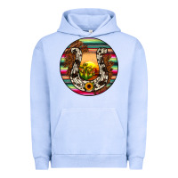 Pigment Grape Ice horseshoe circle Urban Hoodie - JahusDesignShop