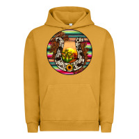 Pigment Peanut Butter horseshoe circle Urban Hoodie - JahusDesignShop