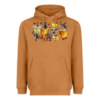 Meerkat monkey coffee cups Heavyweight Hoodie - texasbilliewilder
