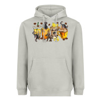 Moon Dust monkey coffee cups Heavyweight Hoodie - texasbilliewilder