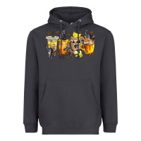 Smoke monkey coffee cups Heavyweight Hoodie - texasbilliewilder