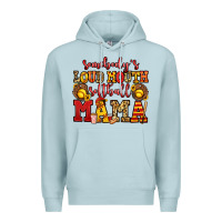 Blue Mist somebody's loud mouth softball mama Premium Hoodie - Jasminsmagicworld