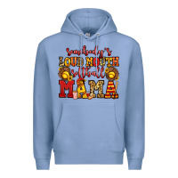 Colony Blue somebody's loud mouth softball mama Premium Hoodie - Jasminsmagicworld