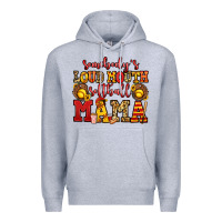 Heather Grey somebody's loud mouth softball mama Premium Hoodie - Jasminsmagicworld