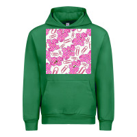Emerald floral school seamless pattern Urban Hoodie - BundleAndBundleShop