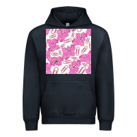 Navy floral school seamless pattern Urban Hoodie - BundleAndBundleShop