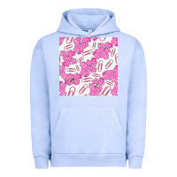 Pigment Grape Ice floral school seamless pattern Urban Hoodie - BundleAndBundleShop