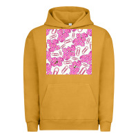 Pigment Peanut Butter floral school seamless pattern Urban Hoodie - BundleAndBundleShop
