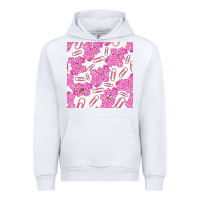 White floral school seamless pattern Urban Hoodie - BundleAndBundleShop