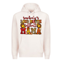 Pale Pink somebody's loud mouth softball mama Premium Hoodie - Jasminsmagicworld