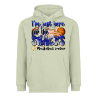 Matcha i'm just here for the snacks #basketball brother Heavyweight Hoodie - Zillion Design Studio