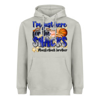 Moon Dust i'm just here for the snacks #basketball brother Heavyweight Hoodie - Zillion Design Studio