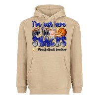 Mushroom i'm just here for the snacks #basketball brother Heavyweight Hoodie - Zillion Design Studio
