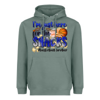 Sage i'm just here for the snacks #basketball brother Heavyweight Hoodie - Zillion Design Studio