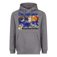 Storm i'm just here for the snacks #basketball brother Heavyweight Hoodie - Zillion Design Studio