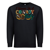 Black i wanna be a cowboy baby Premium Sweatshirt - Zillion Design Studio