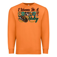 Carrot i wanna be a cowboy baby Premium Sweatshirt - Zillion Design Studio