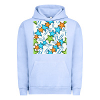 Pigment Grape Ice stars school seamless pattern Urban Hoodie - BundleAndBundleShop